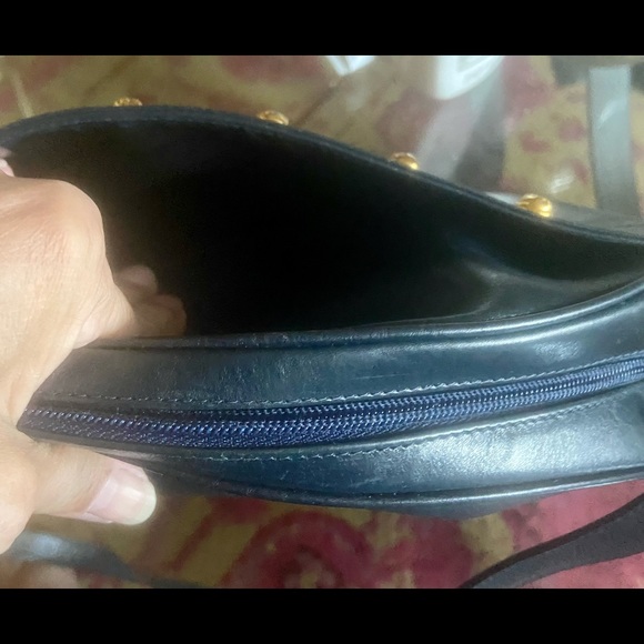 Salvatore Ferragamo blue crossbody bag Authentic - Picture 9 of 13